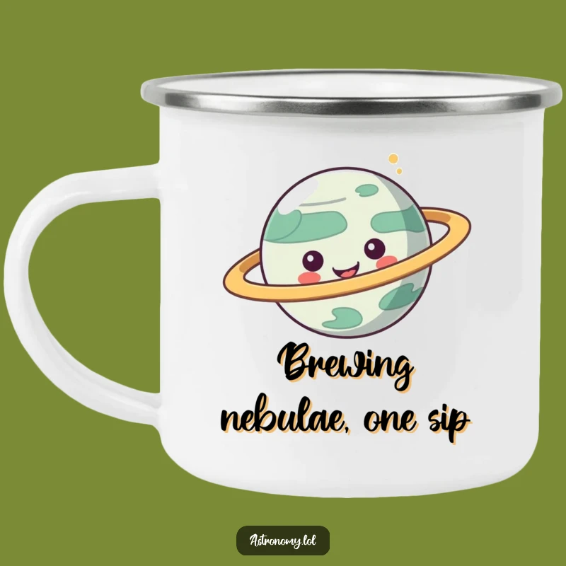 Funny Planet Camping Mug: Outdoor Cosmic Fun, Unique Funny Gift