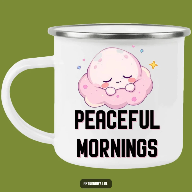 Funny Nebula Camping Mug: Sleepy Drifter - Relaxing Funny Gift!