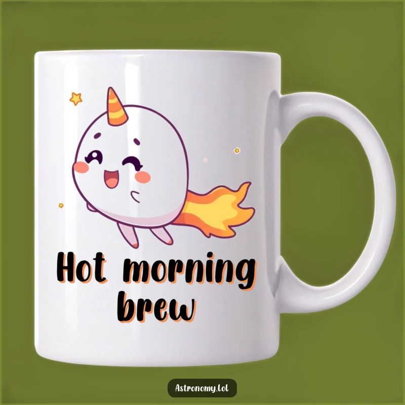 Funny Comet Mug: Zippy Fiery Tail Character Gift