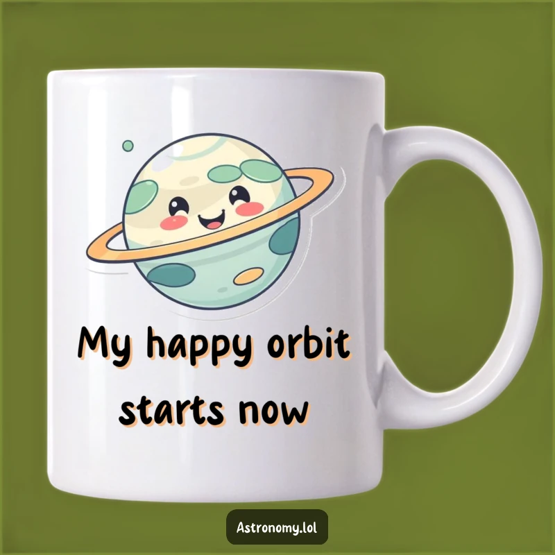 Funny Planet Pal Mug, Adorable Smiling Earth Design, Perfect Hilarious Gift!