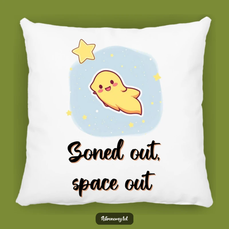 Funny Comet Pillow: Cozy Star Streaker Cushion, Adorable Funny Gift