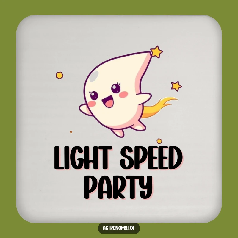 Funny Comet Coaster: Delightful Space Protection for Your Surfaces