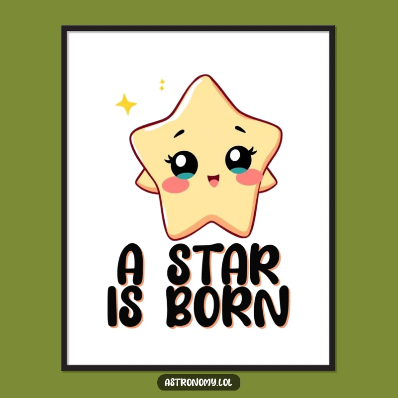 Free Printable Wall Art: Curious Star's Wonder, Funny Downloadable Decor for Cosmic Spaces