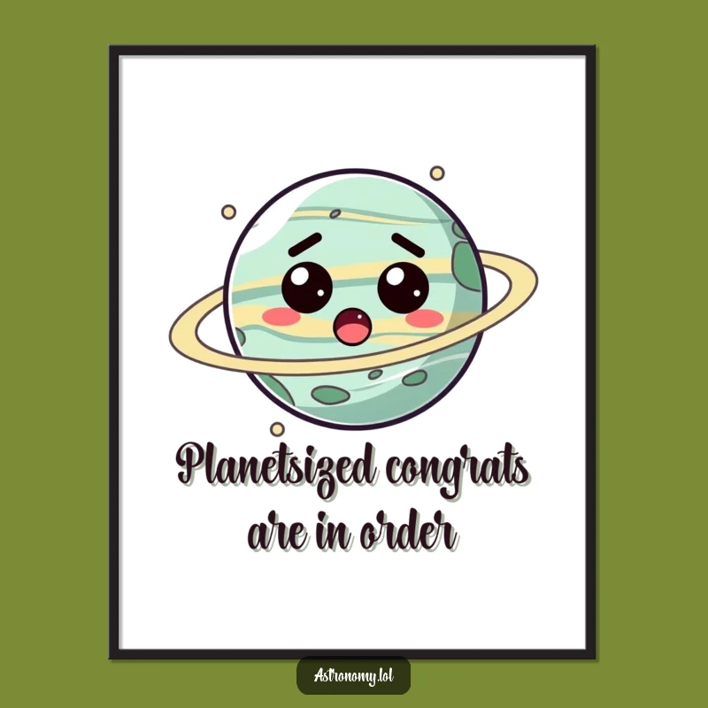 Free Printable Wall Art: Dizzy Planet, Funny Downloadable Art for Quirky Decor