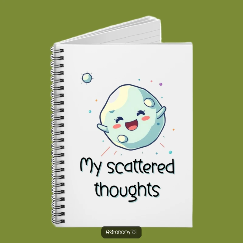 Funny Asteroid Notebook: Joyful Tumbler Pages, Journal Your Cosmic Adventures