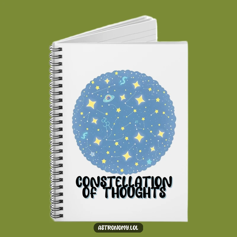 Funny Constellation Notebook: Write Under Twinkling Stars, Cosmic Ideas, Perfect Gift
