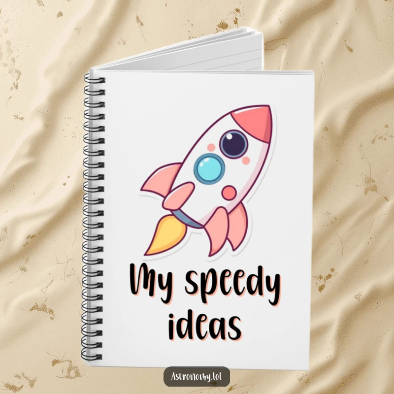 Funny happy rocket ship character leaving a trail of giggles, inspiring creative thoughts and cosmic adventures.