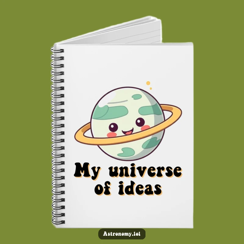 Funny Planet Notebook: Jot Down Ideas with Cosmic Laughs, Ideal Funny Gift