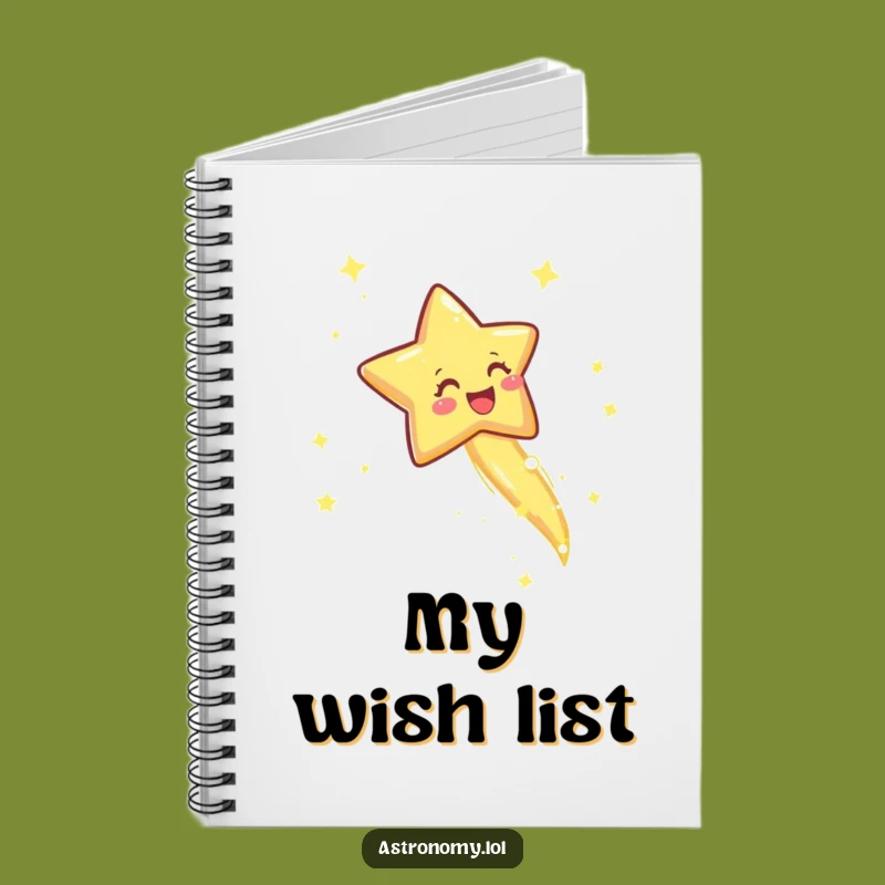 Funny Star Notebook, Joyful Sparkle Pages, Hilarious Journal for Wishes!