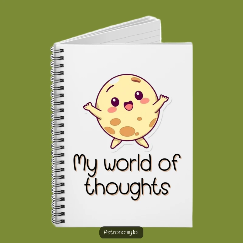 Funny Dancing Planet Notebook - Jot Down Your Moves & Ideas