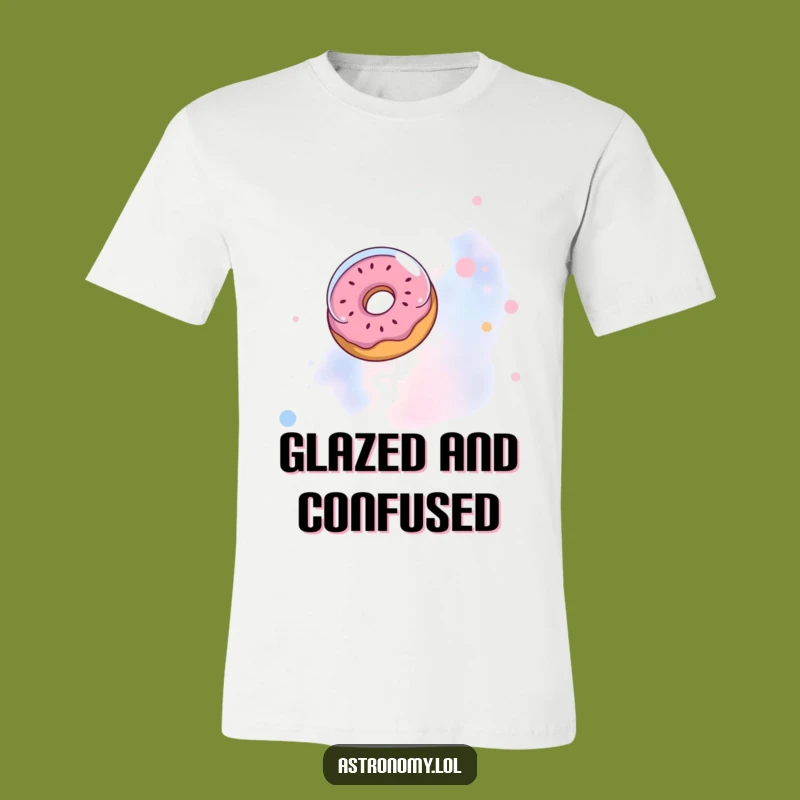 Funny Donut Astronaut T-Shirt: Hilarious Nebula Explorer Tee, Perfect Gift