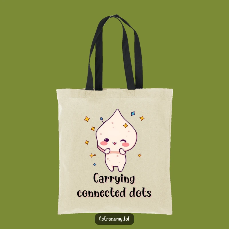 Funny Constellation Tote Bag: Silly Shape Maker, Carry Your Stars & Smiles